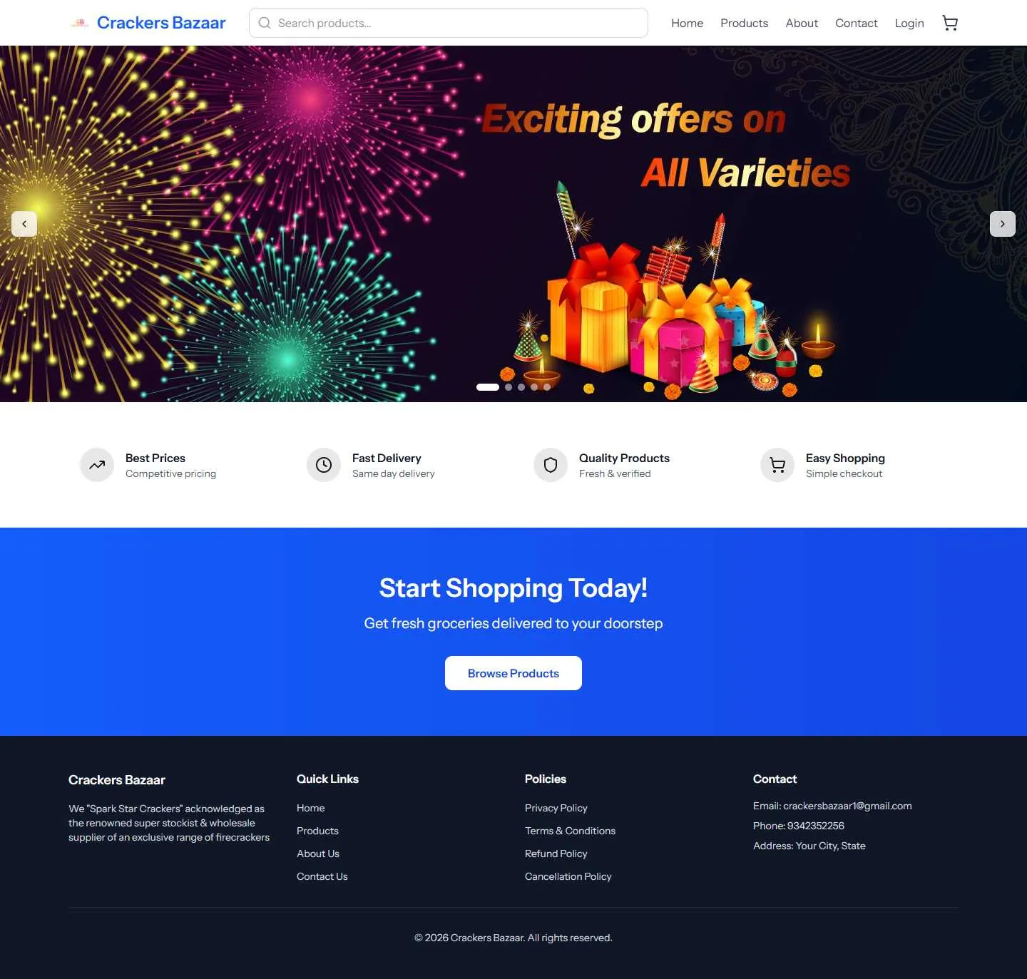 Crackers Bazaar Sivakasi